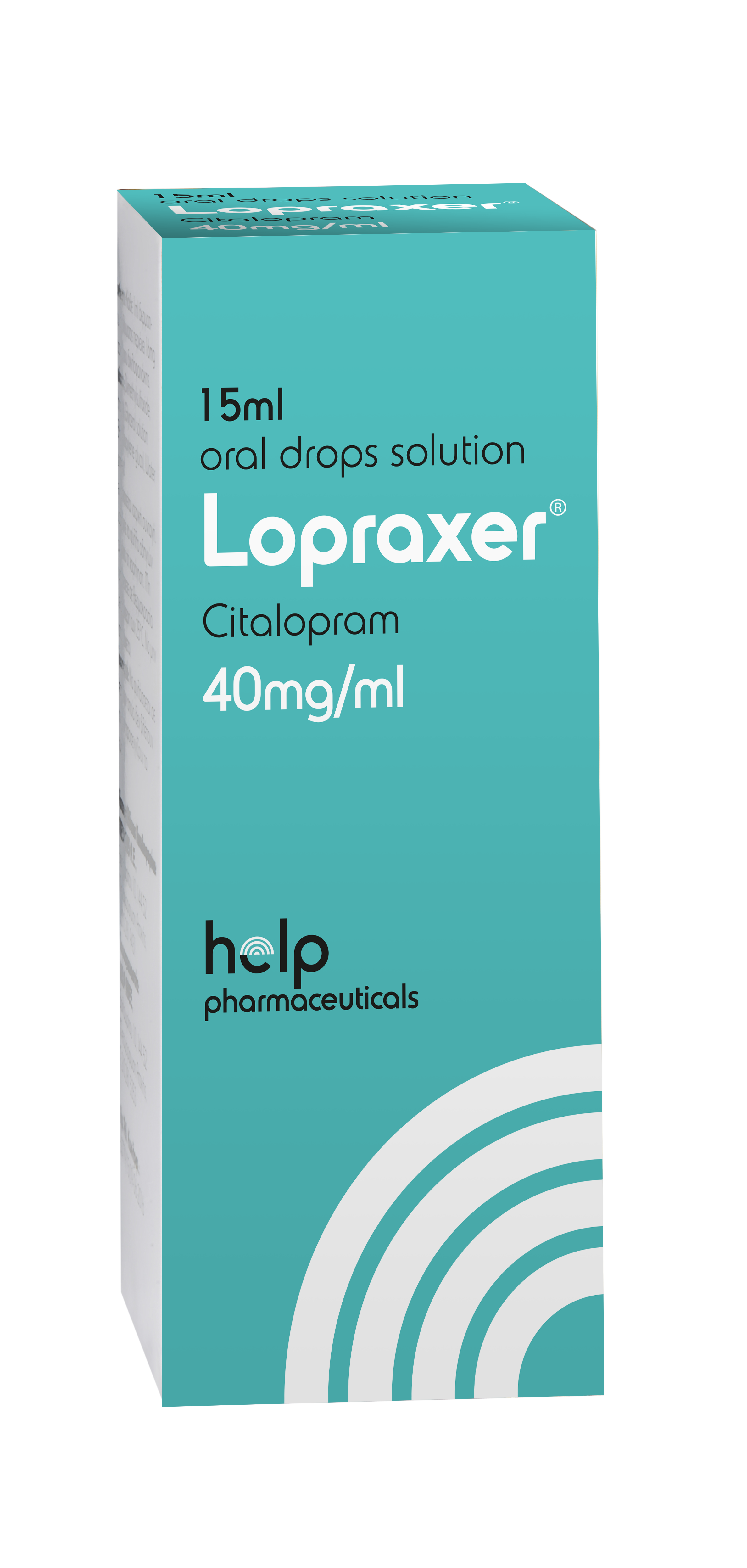 Citalopram (Lopraxer) Oral Drops Solution 40mg/ml