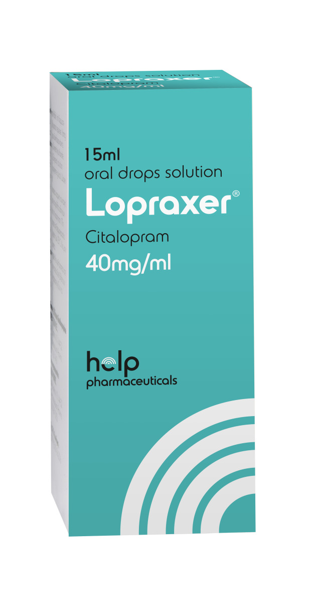 Citalopram (Lopraxer) Oral Drops Solution 40mg/ml