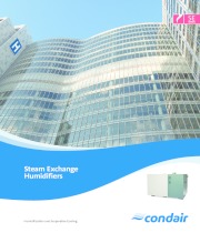 Clean / Pure steam humidifier Condair SETC