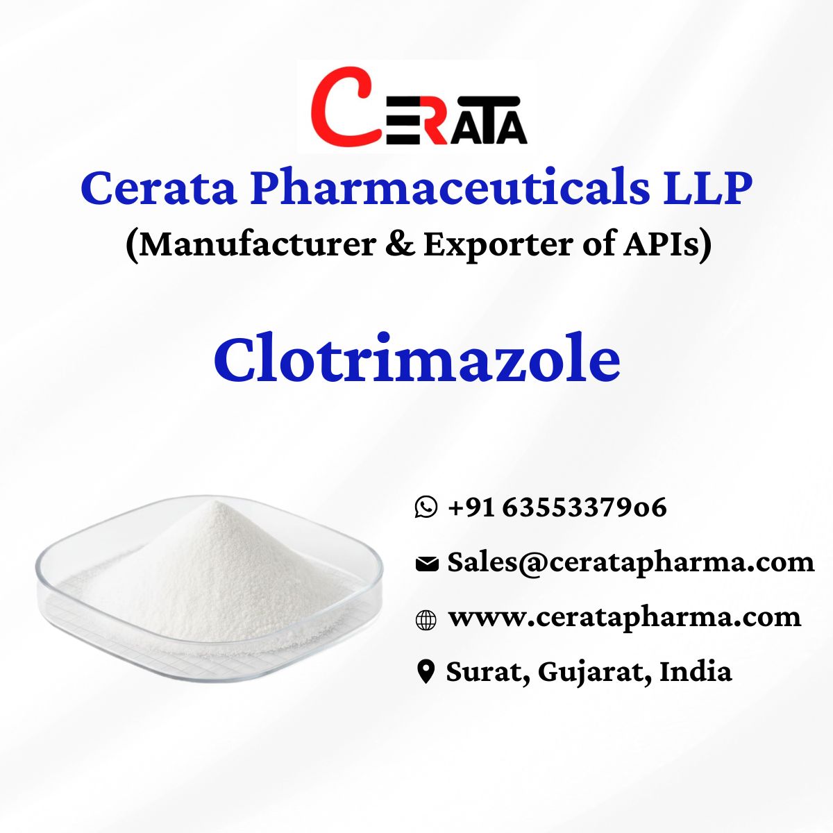 Clotrimazole API 1