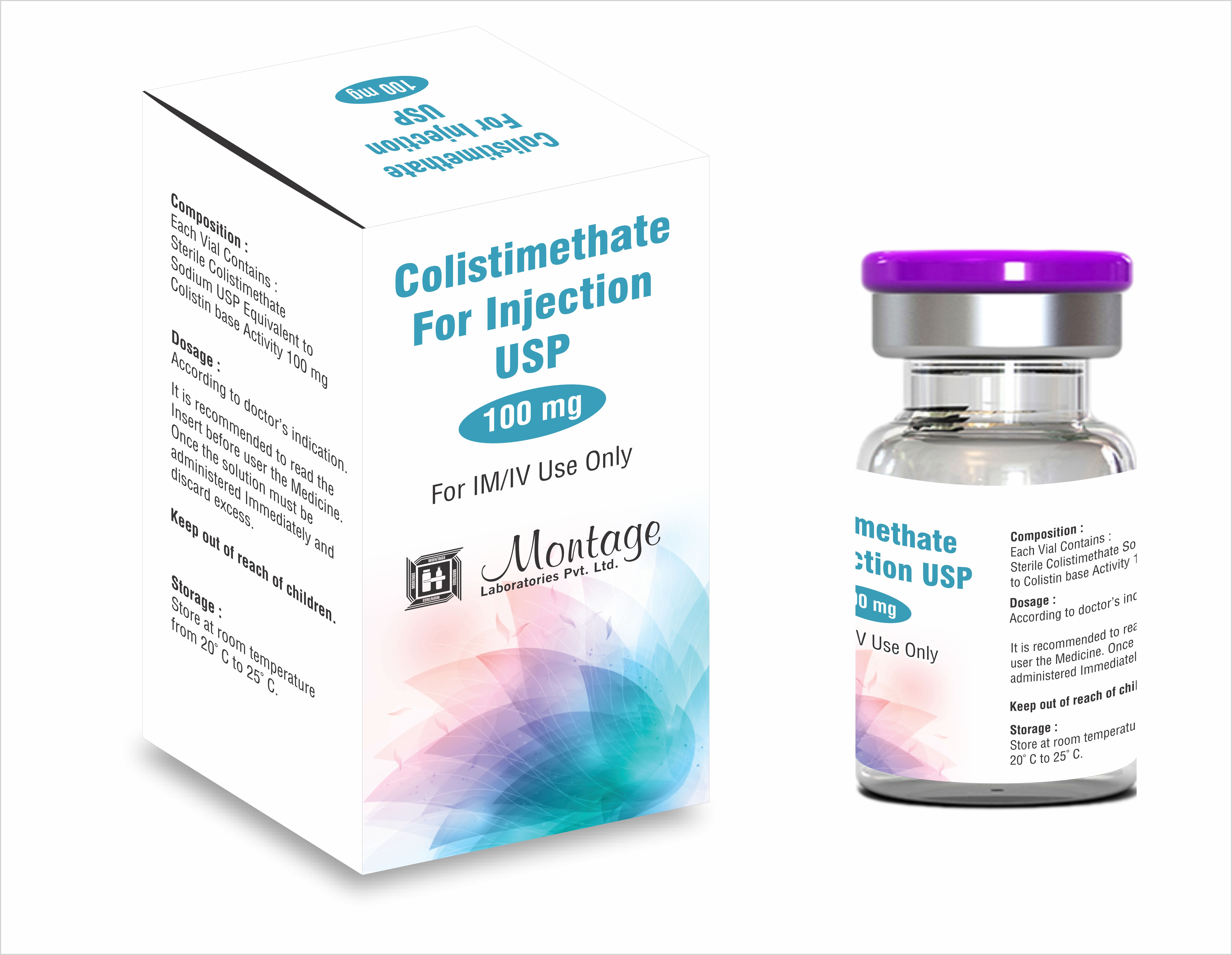 Colistimethate Injection | Montage Laboratories Private Limited | CPHI ...