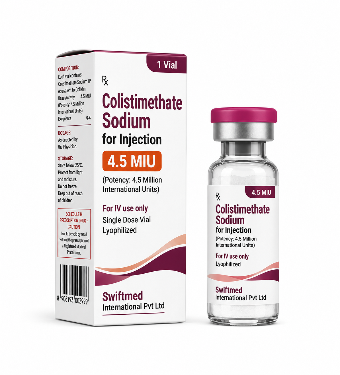 Colistimethate Sodium for Injection