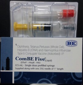 ComBE Five Pentavalent DTP-HepB-Hib - PFS