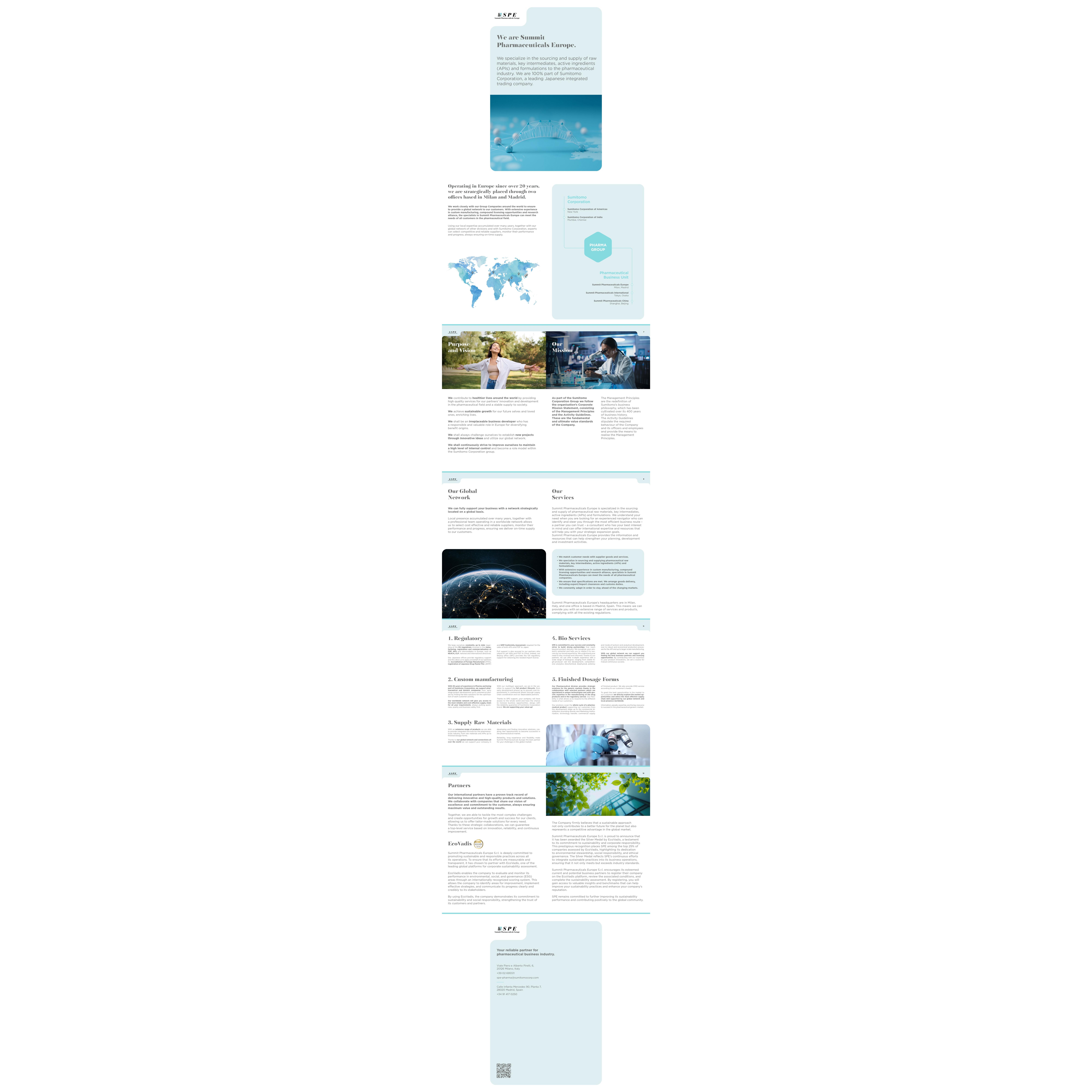 Company Brochure: who we are