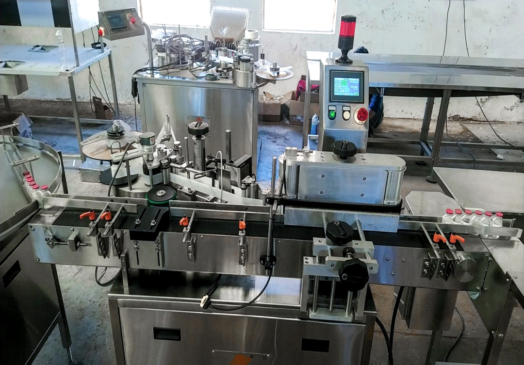 Complete Injectable Dry Powder Vial Packaging Line 3