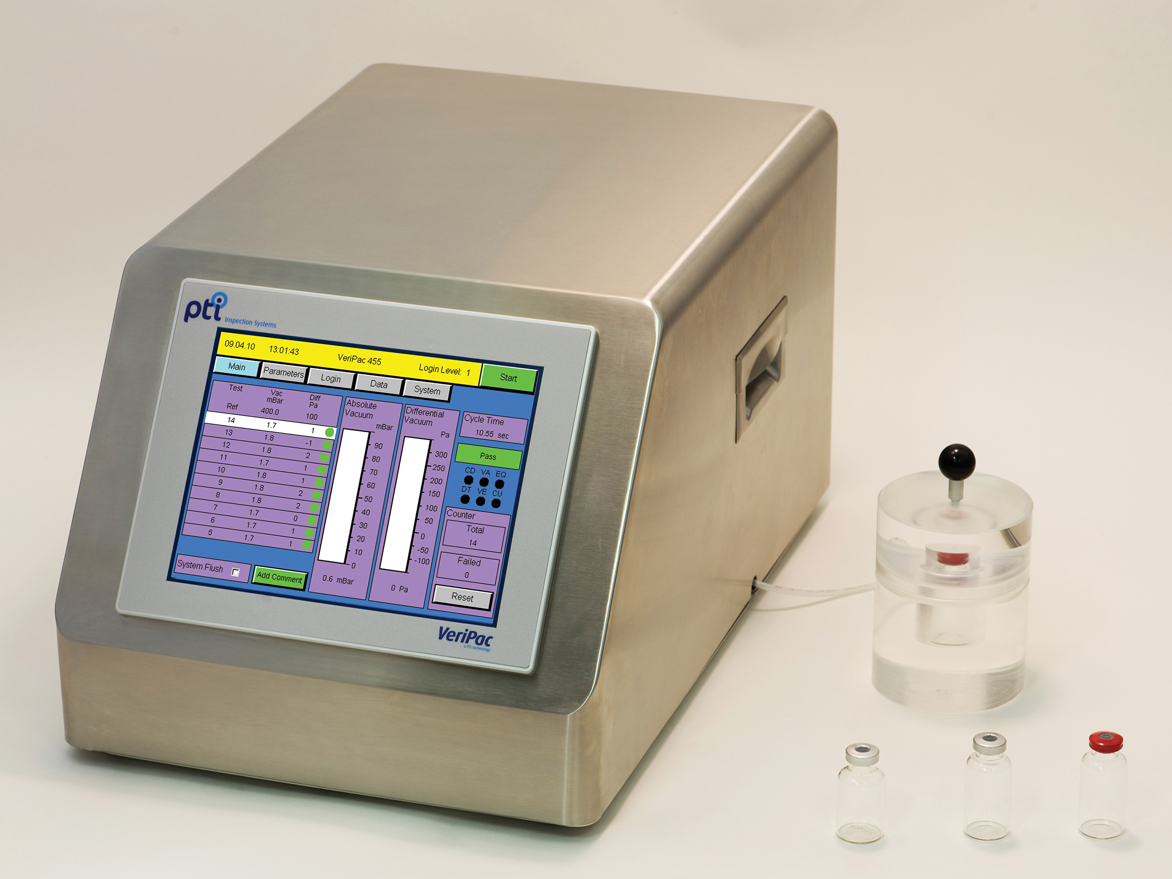 Container Closure Test Equipment for Pharmaceutical Packaging