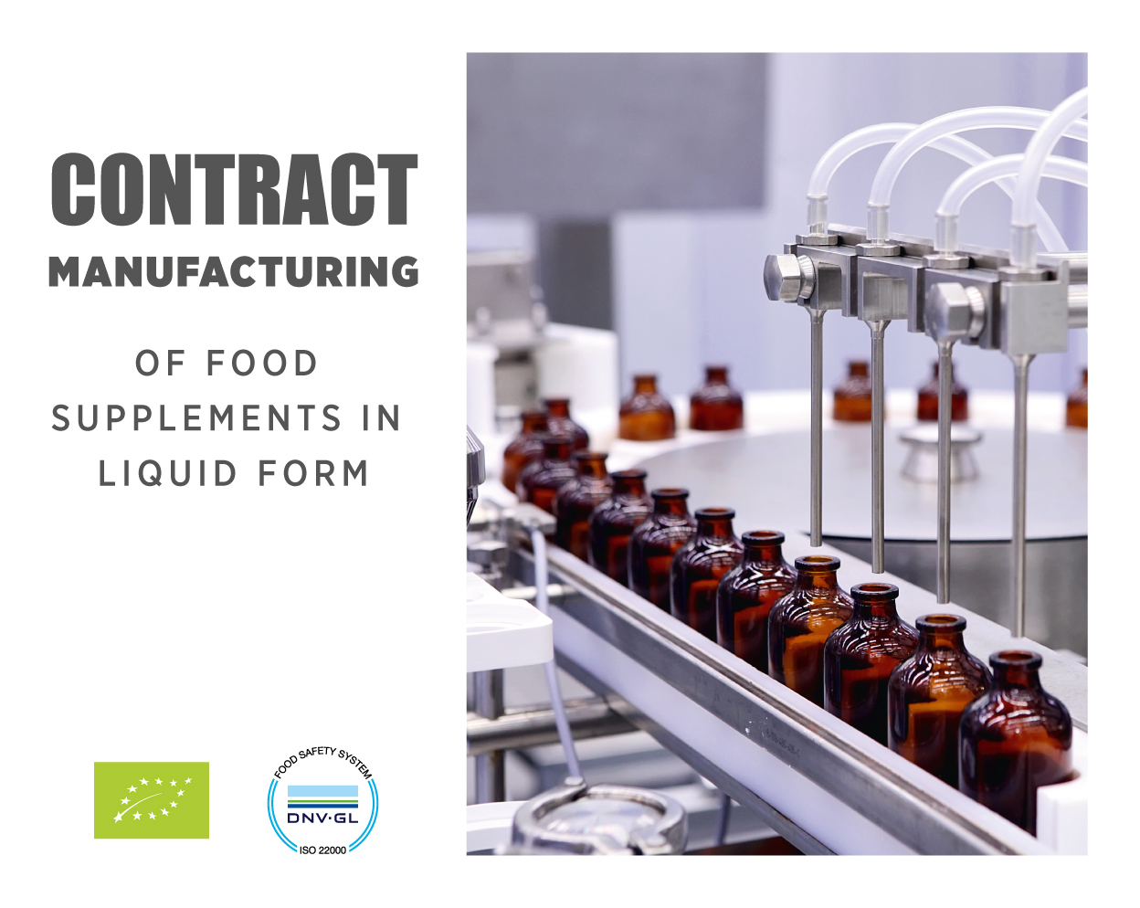 Contract Manufacturing Services & Private Label of Food / Dietary Supplements
