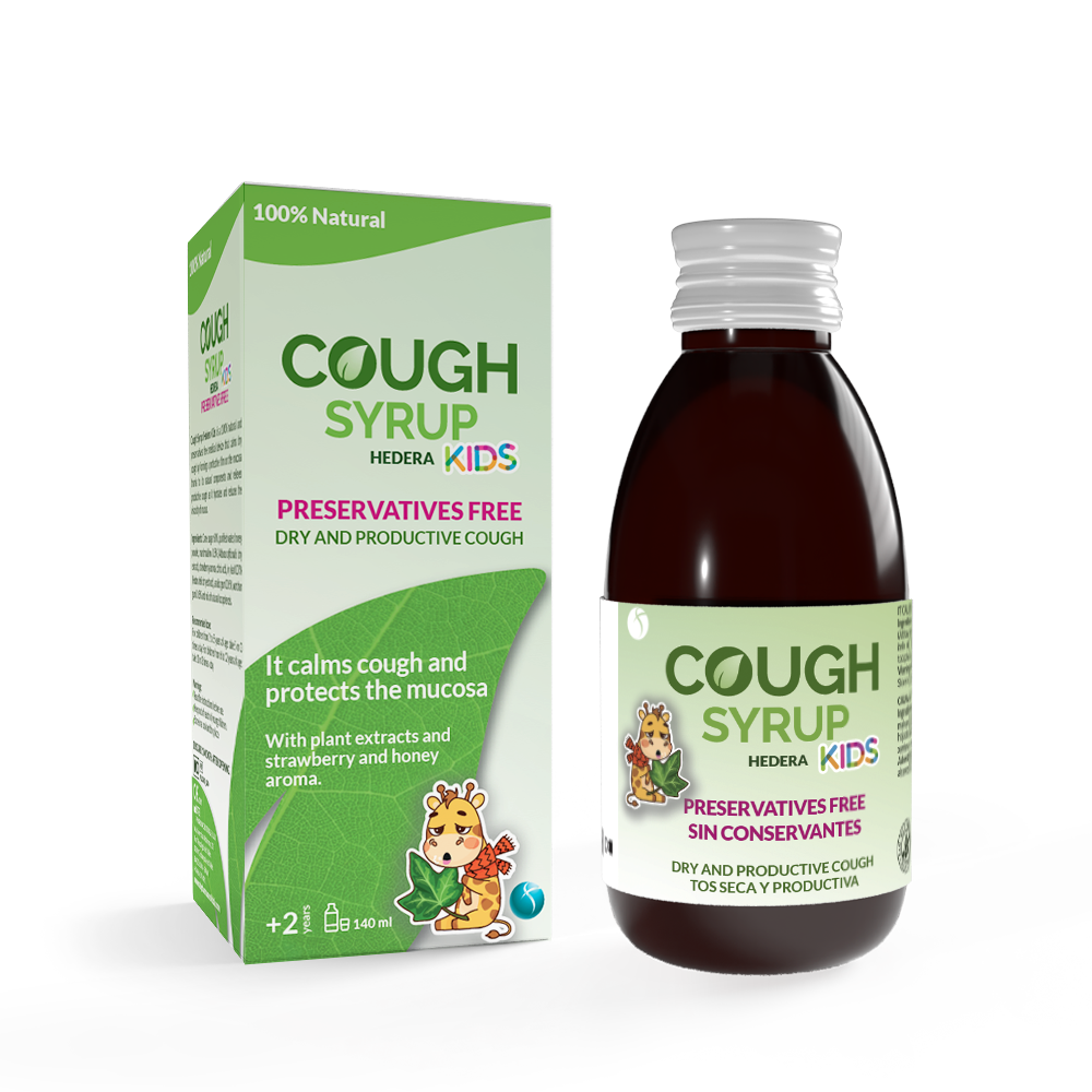 Cough syrup Hedera helix Kids Preservative free