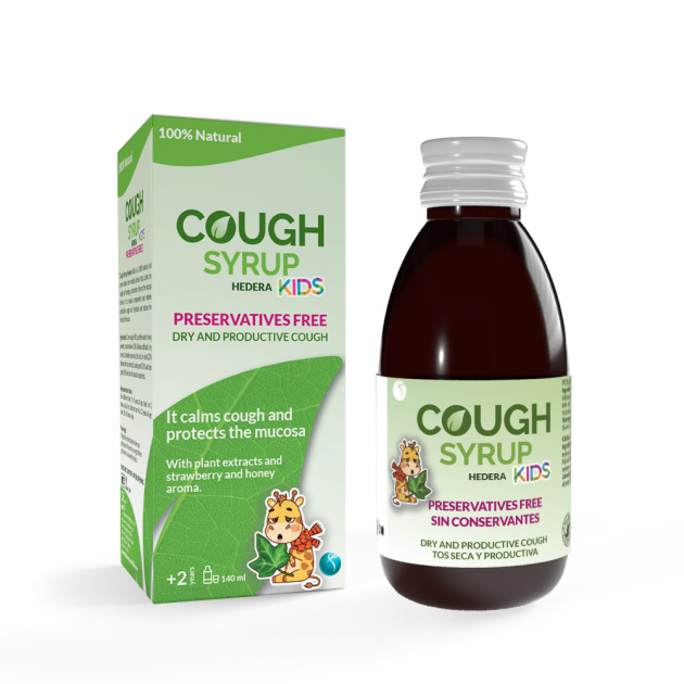 Cough syrup Hedera helix Kids Preservative free