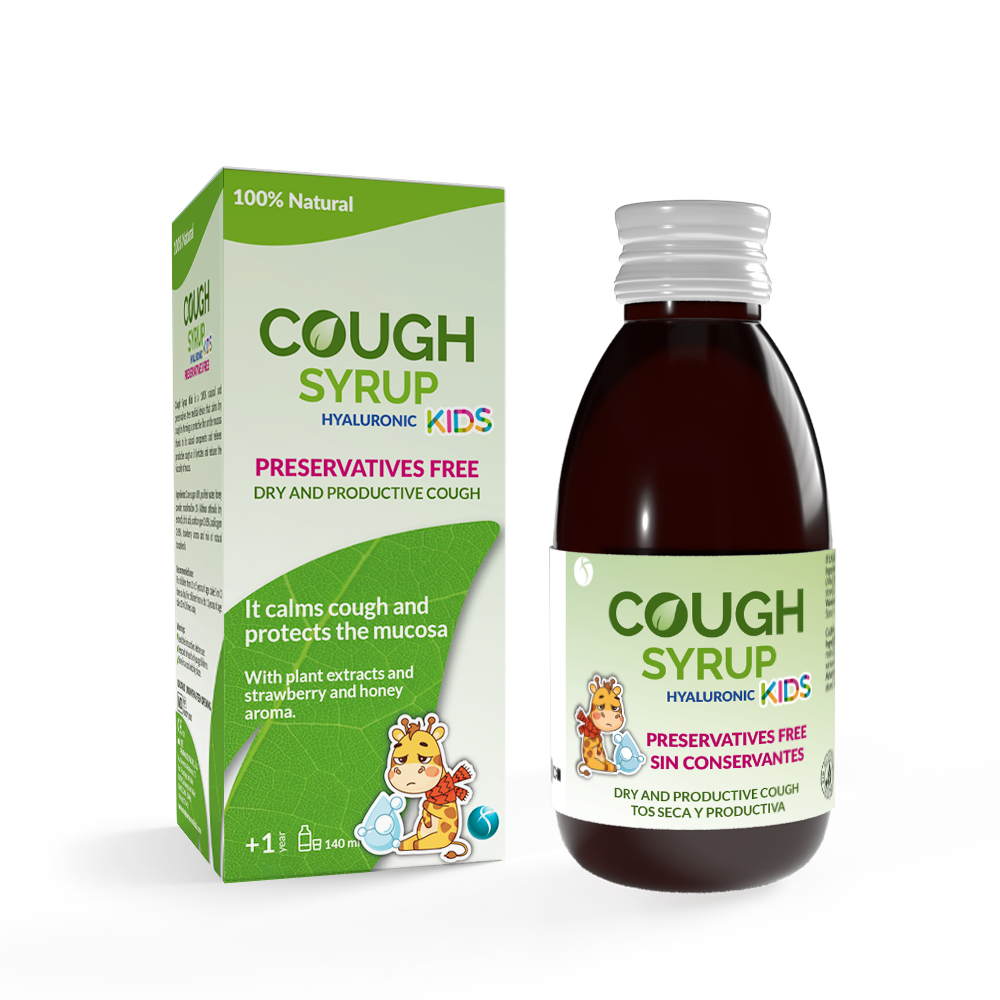 Cough Syrup Hyaluronic acid Kids Preservative free