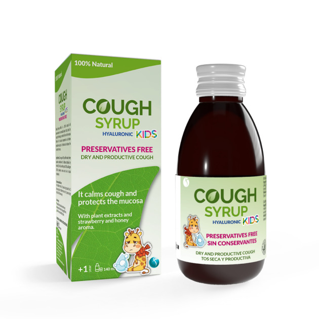 Cough Syrup Hyaluronic acid Kids Preservative free