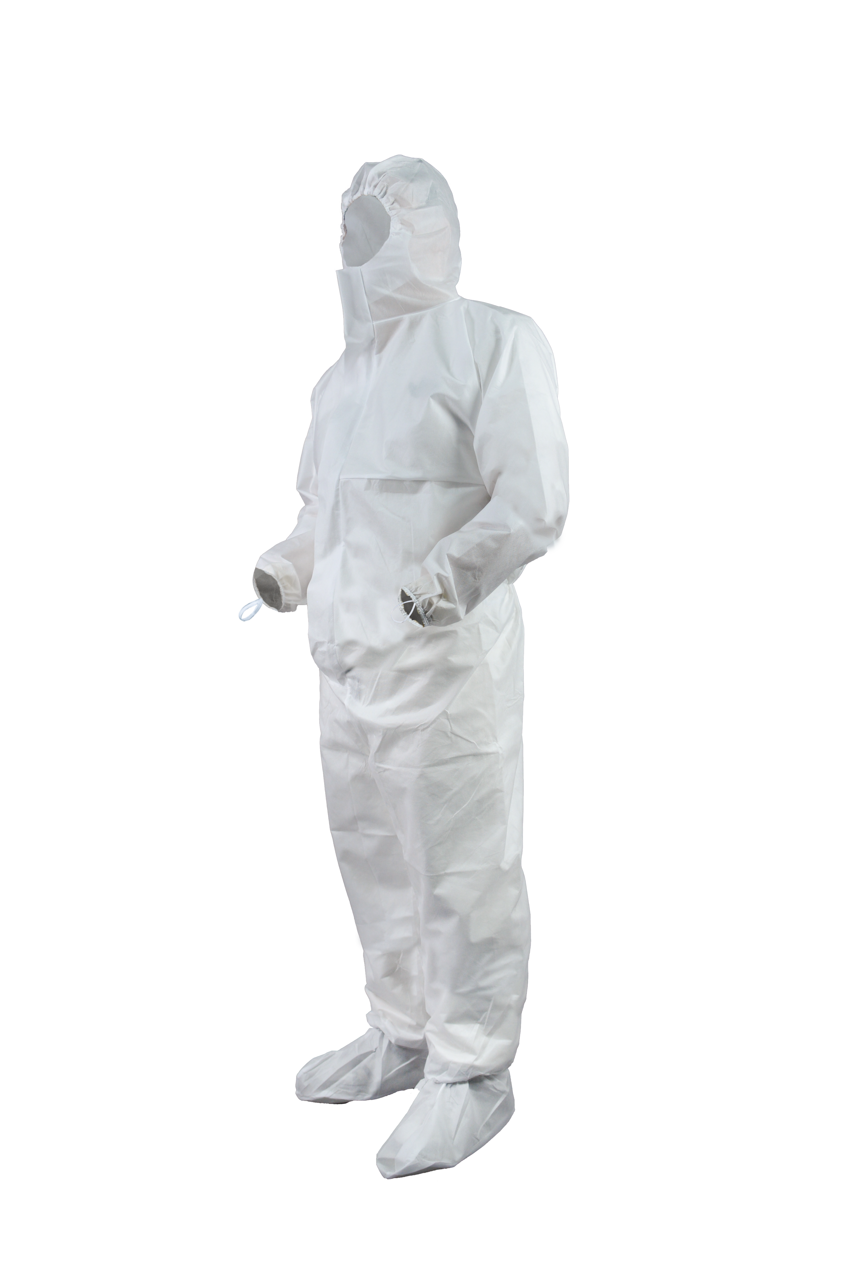 Coverall with hood and boots Sterile Cleanroom Coverall