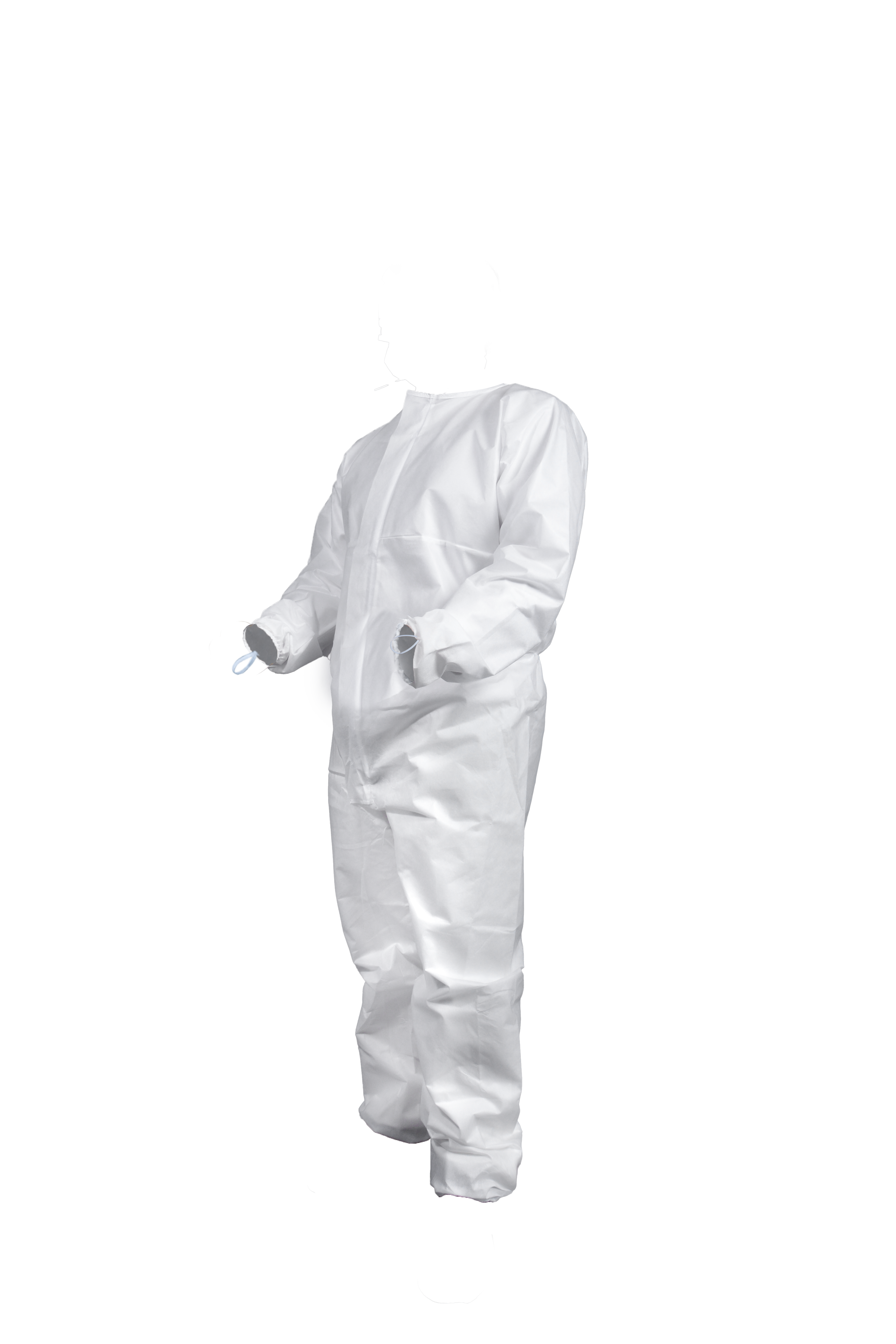 Coverall without hood and boots Sterile Cleanroom Coverall