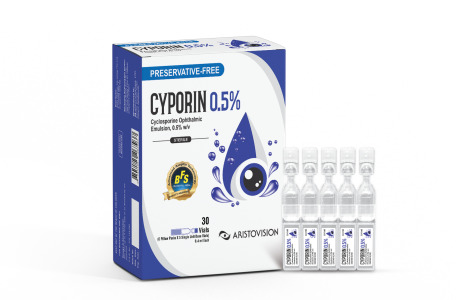 Cyporin 0.5% Ophthalmic Emulsion 30x0.4ml (SUD)