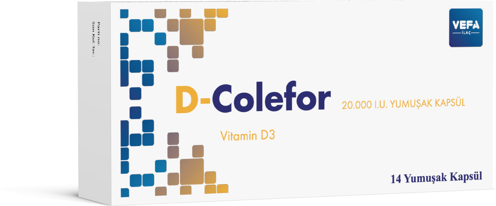 D-Colefor 20.000 I.U. Soft Gelatin Capsule 14 caps
