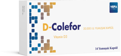 D-Colefor 20.000 I.U. Soft Gelatin Capsule 14 caps
