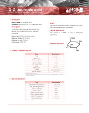 D-Glucuronic Acid (Food Grade)