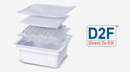 D2F™ Glass Vials