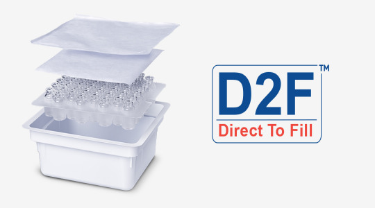 D2F™ Glass Vials