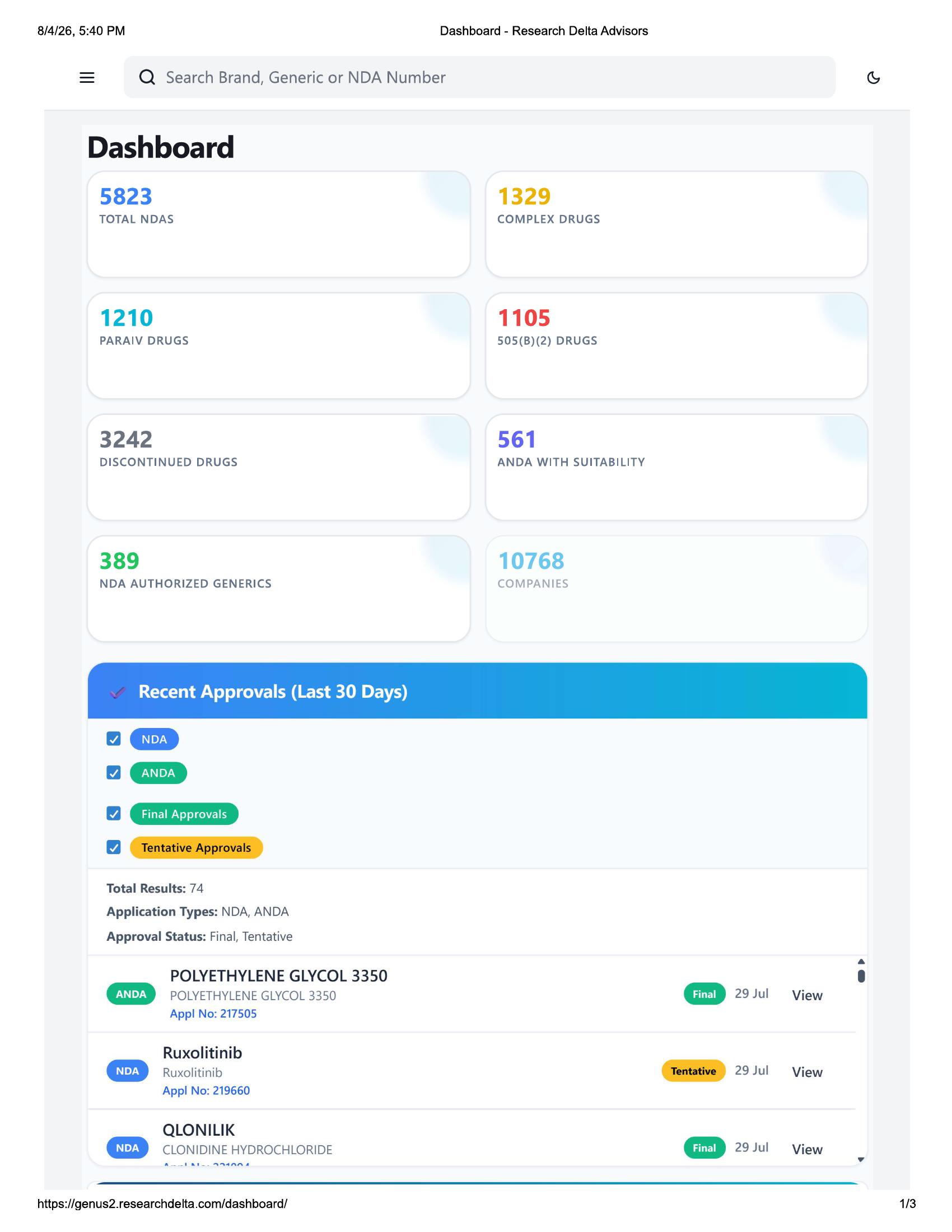 Databases and Reports