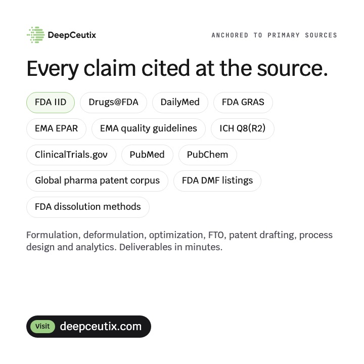 DeepC Research Agents: AI Co-Scientists for Formulation Development 3