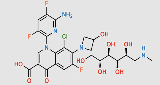 DELAFLOXACIN MEGLUMINE - KIMIA
