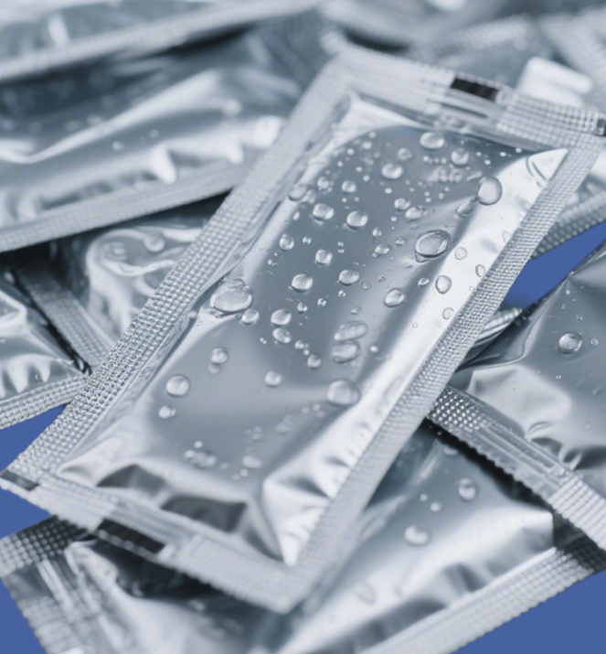 Desiccant laminated film
