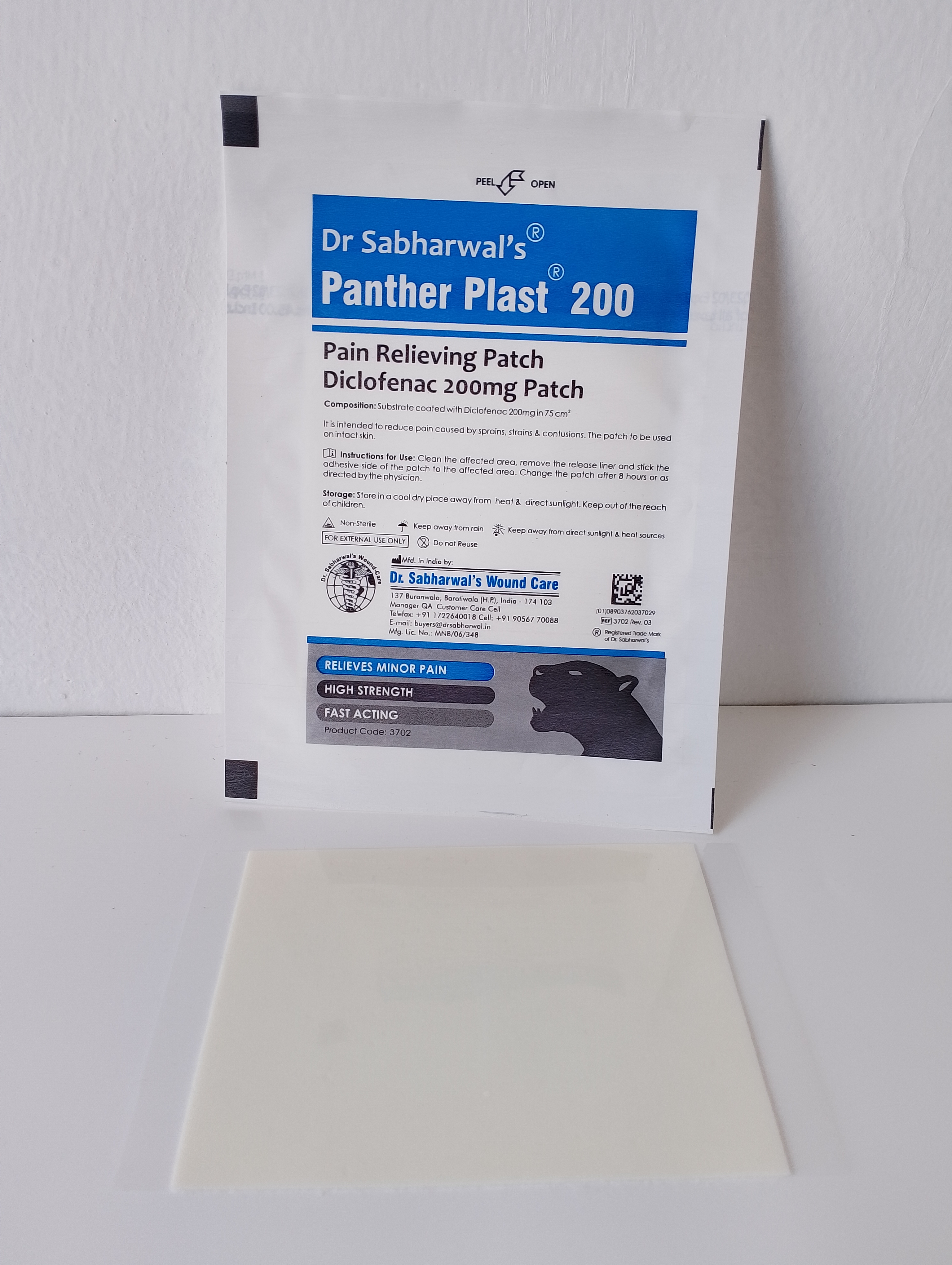 Diclofenac 200mg Patch 3