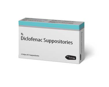DICLOFENAC SUPPOSITORIES 12.5 MG
