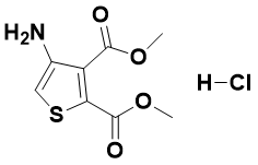Dimethyl 4-aminothiophene-2,3-dicarboxylate hydrochloride