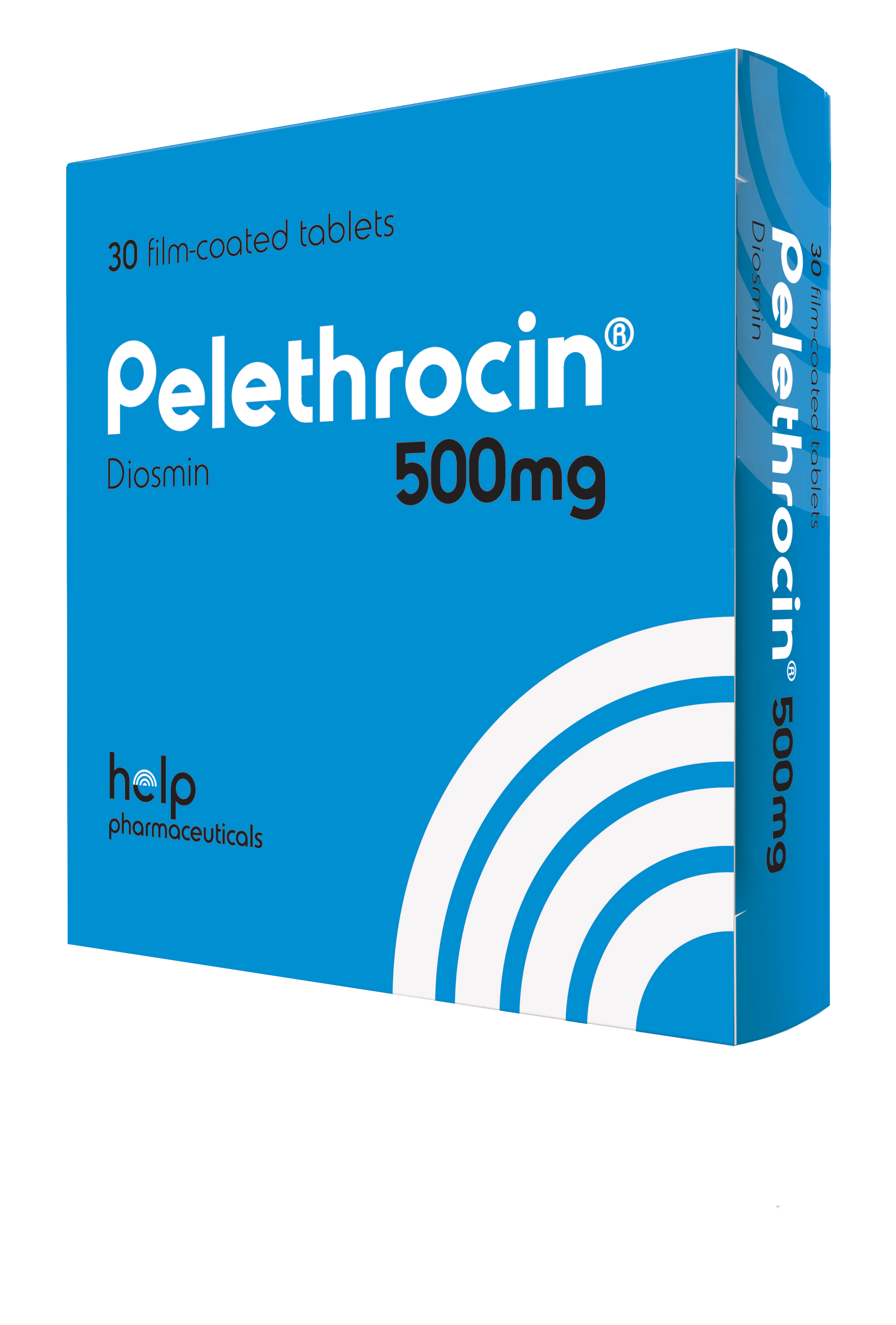 Diosmin (Pelethrocin) Film-coated tablets 500 mg