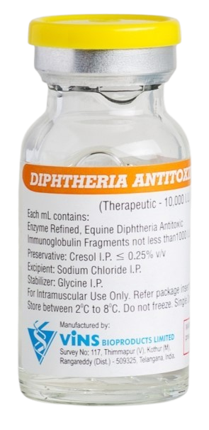 Diphtheria Antitoxin 10000 Iu (10 Ml Vial)