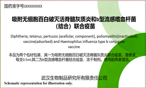 Diphtheria,Tetanus,Pertussis (Acellular,Component),Poliomyelitis(Inactivated) Vaccine(Adsorbed) and Haemophilus Influenza Type B Conjugate Vaccine