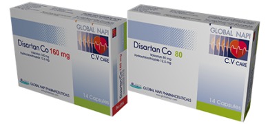 Disartan co 80 and 160