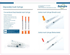 Disposable Insulin Syringe