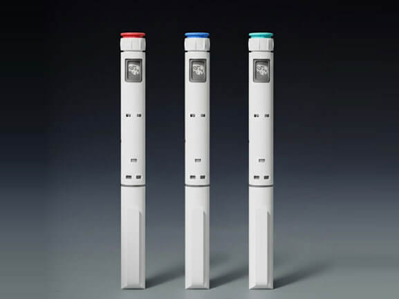 Disposable Pen Injector for peptide and insulin GLP-1,HGH,FSH,PTH 1