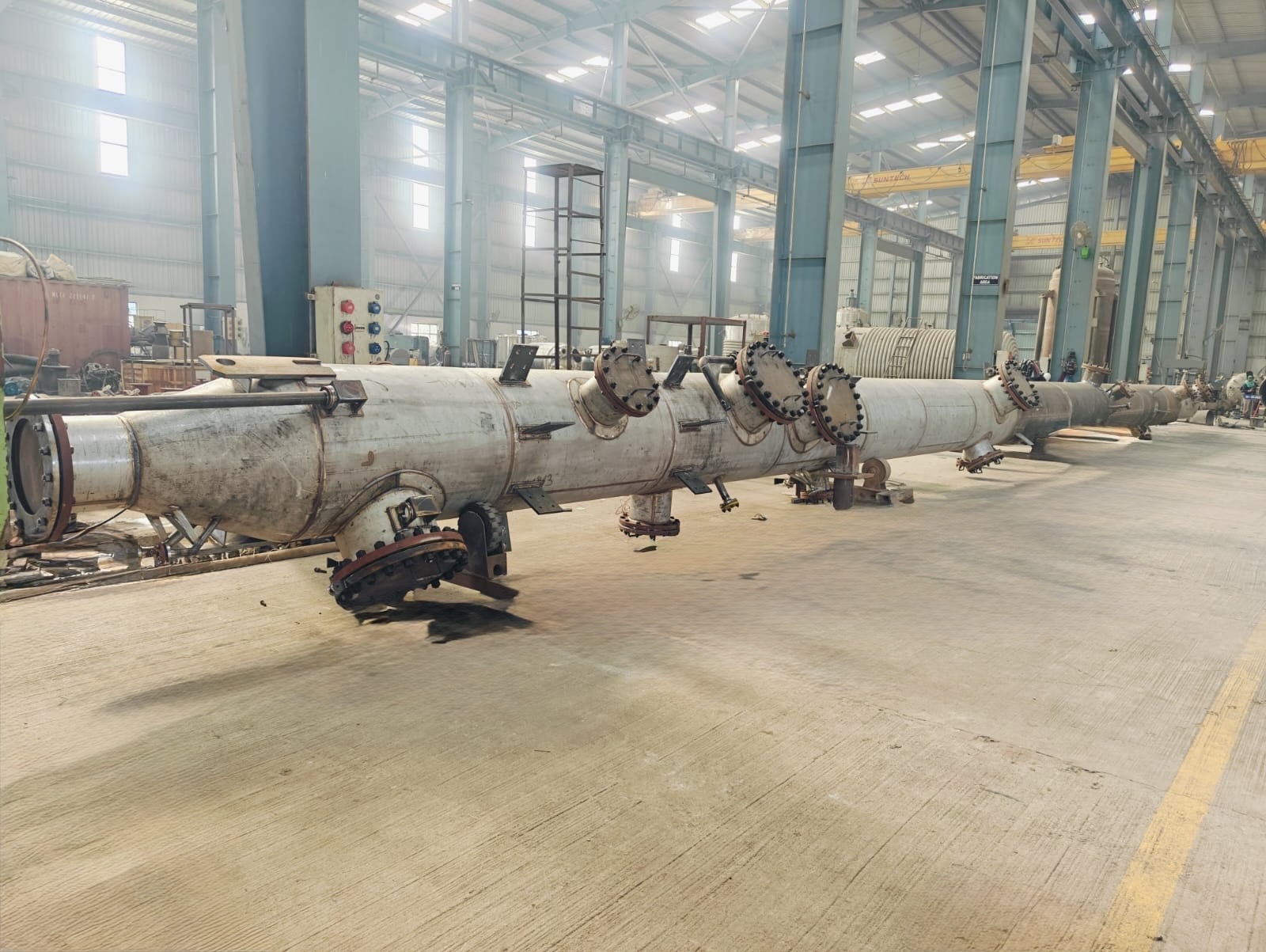 DISTILLATION COLUMN/TOWER/SOLVENT RECORY PLANT 3