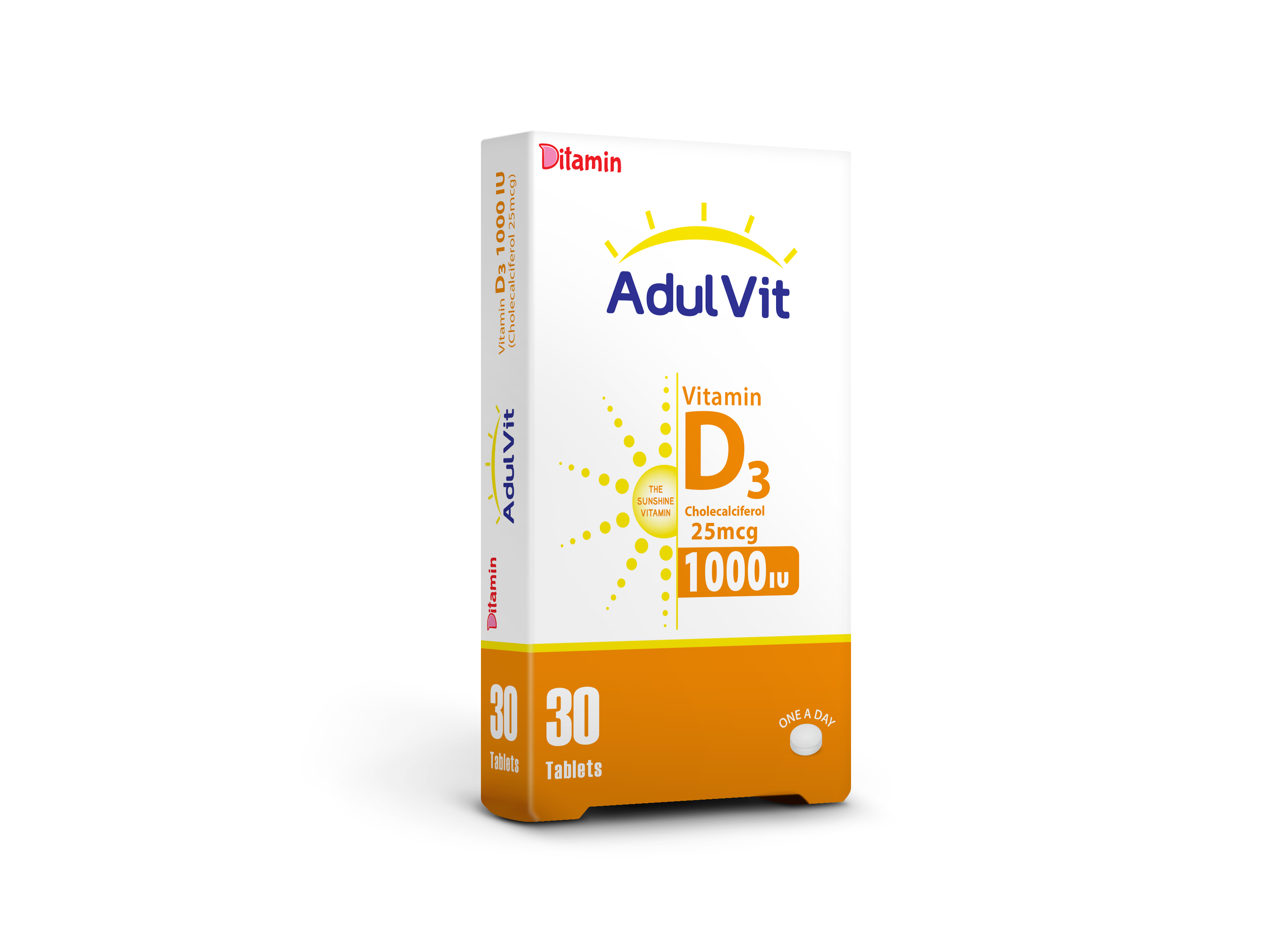 Ditamin AdulVit D 1000 IU TABLET