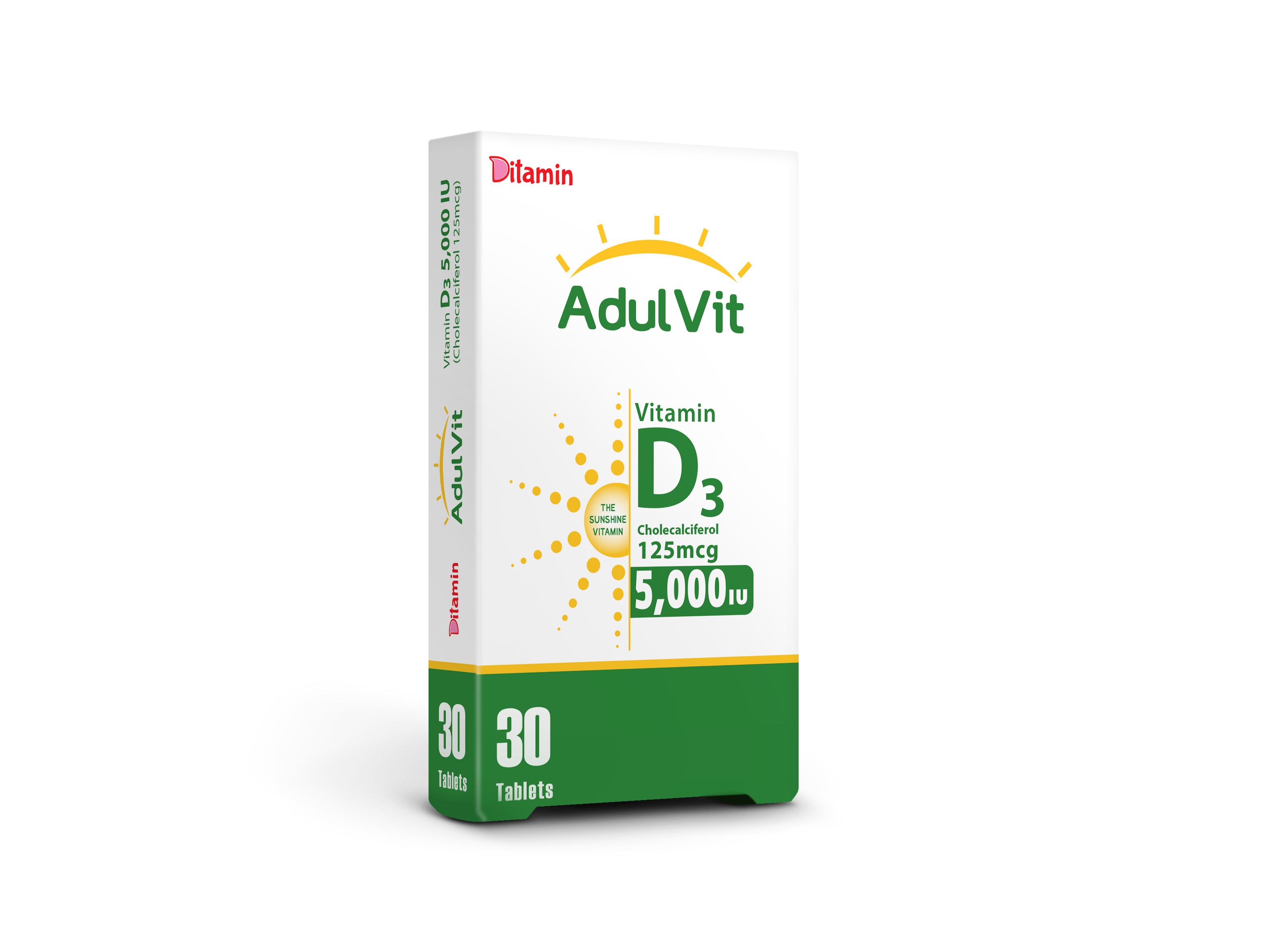 Ditamin AdulVit D 5000 IU TABLET