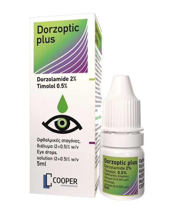 DORZOPTIC PLUS | Dorzolamide + Timolol (2.0+0.5)%
