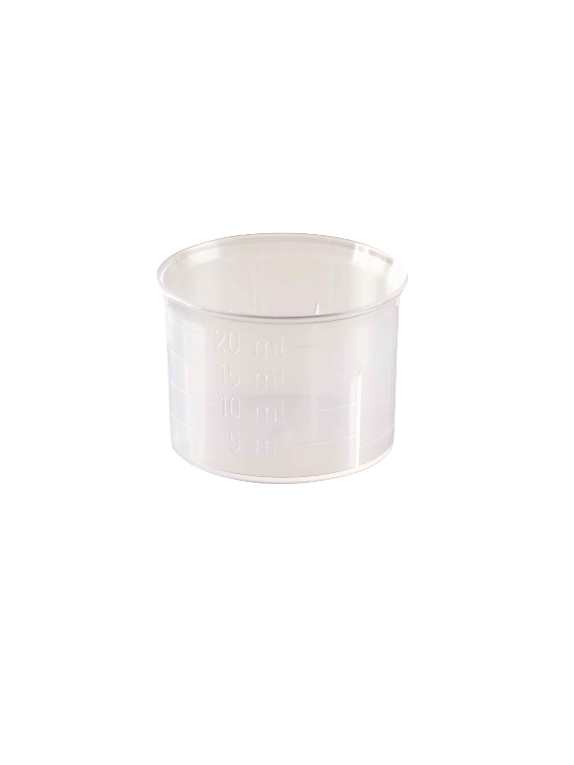Dosing Cup 1-5ml with GL18 Closures