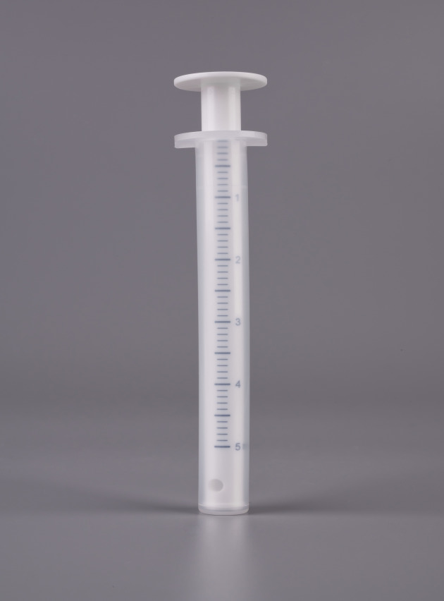 Dosing syringe - volume 5ml, 10 ml (compatible with PET bottle adapter)