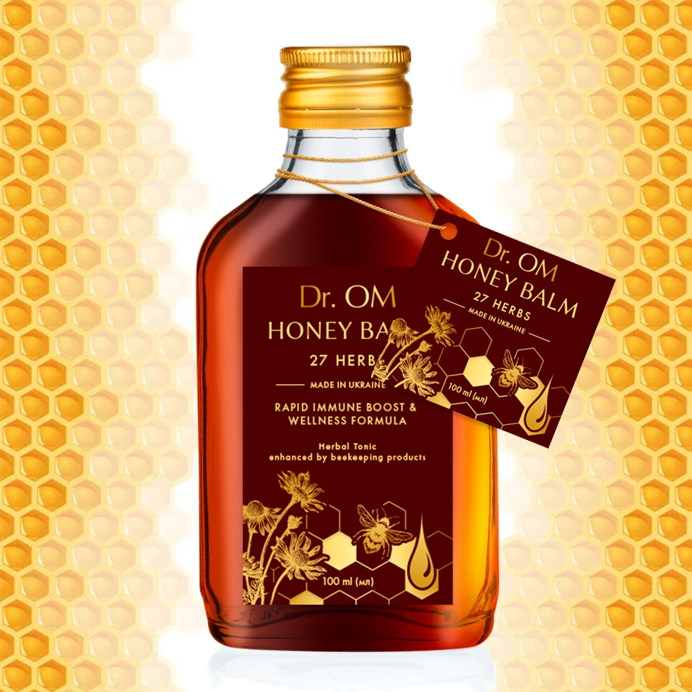 DR. OM™ HONEY BALM 27 HERBS, CODERMA Laboratories™ 1