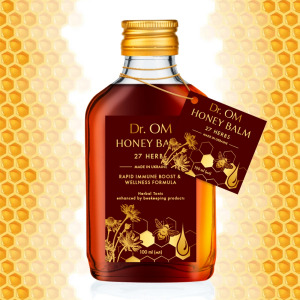 DR. OM™ HONEY BALM 27 HERBS, CODERMA Laboratories™