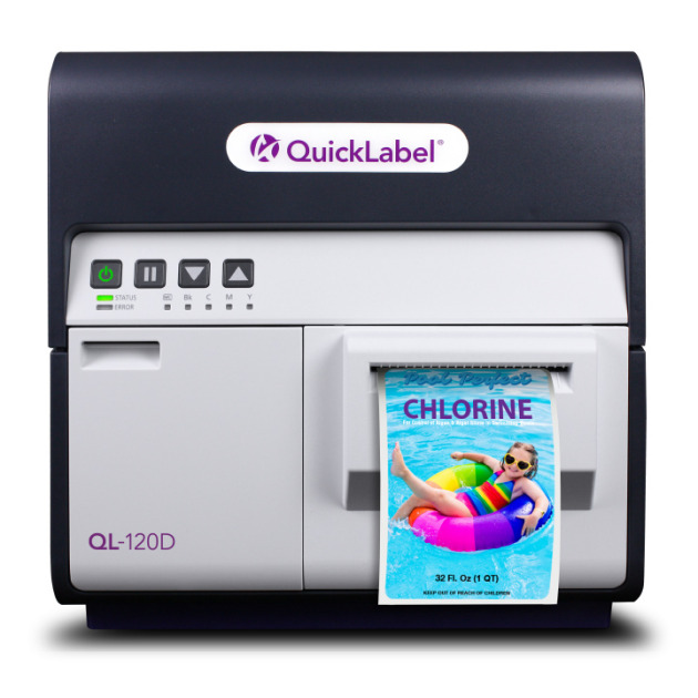 Durable color label printer (high-performance pigment ink) | QuickLabel QL-120D