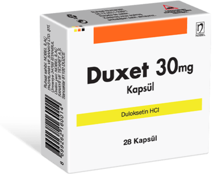 Duxet (Duloxetine HCI) 30 mg, 60 mg Enteric Coated Micropellet Capsule 1