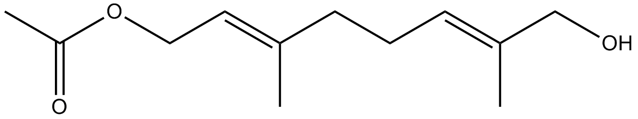 (E,E)-8-acetoxy-2,6-dimethyl-2,6-octadien-1-ol