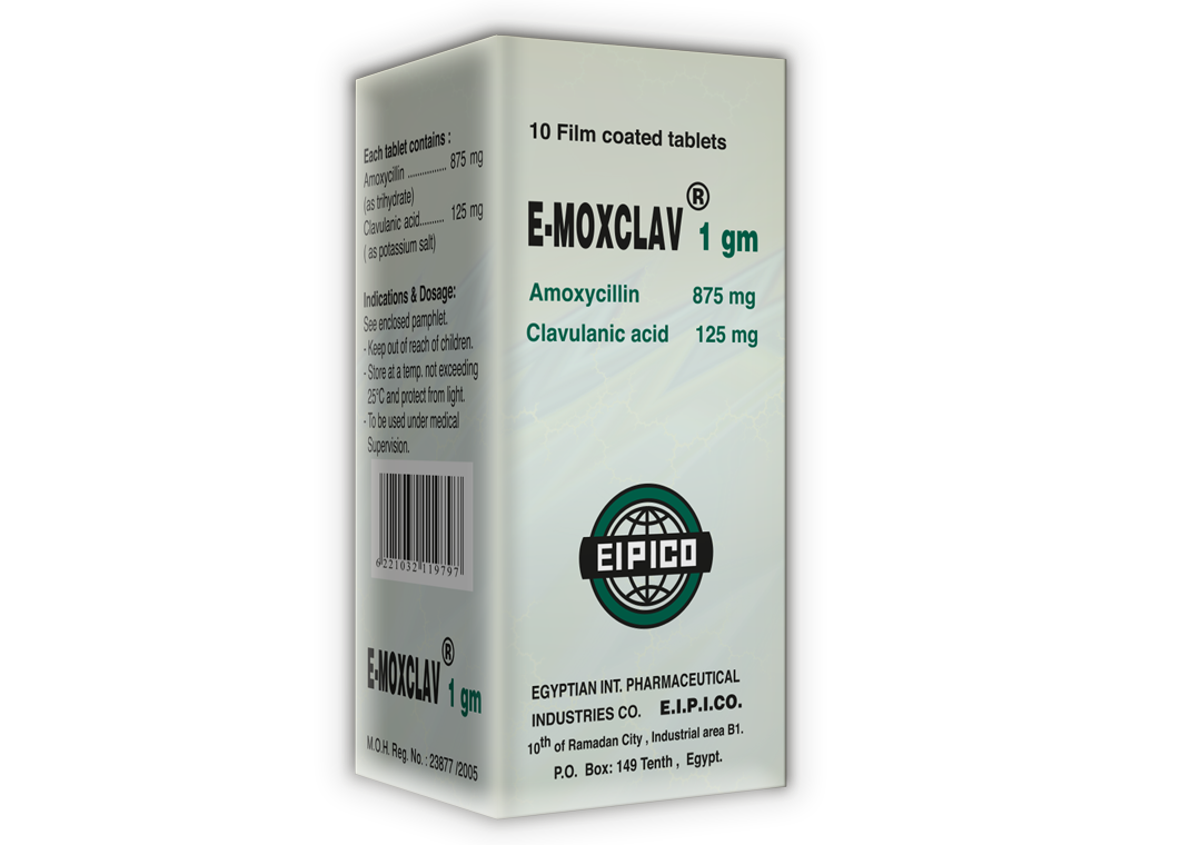 E-MOXCLAV ®(amoxcillin/Clav.)