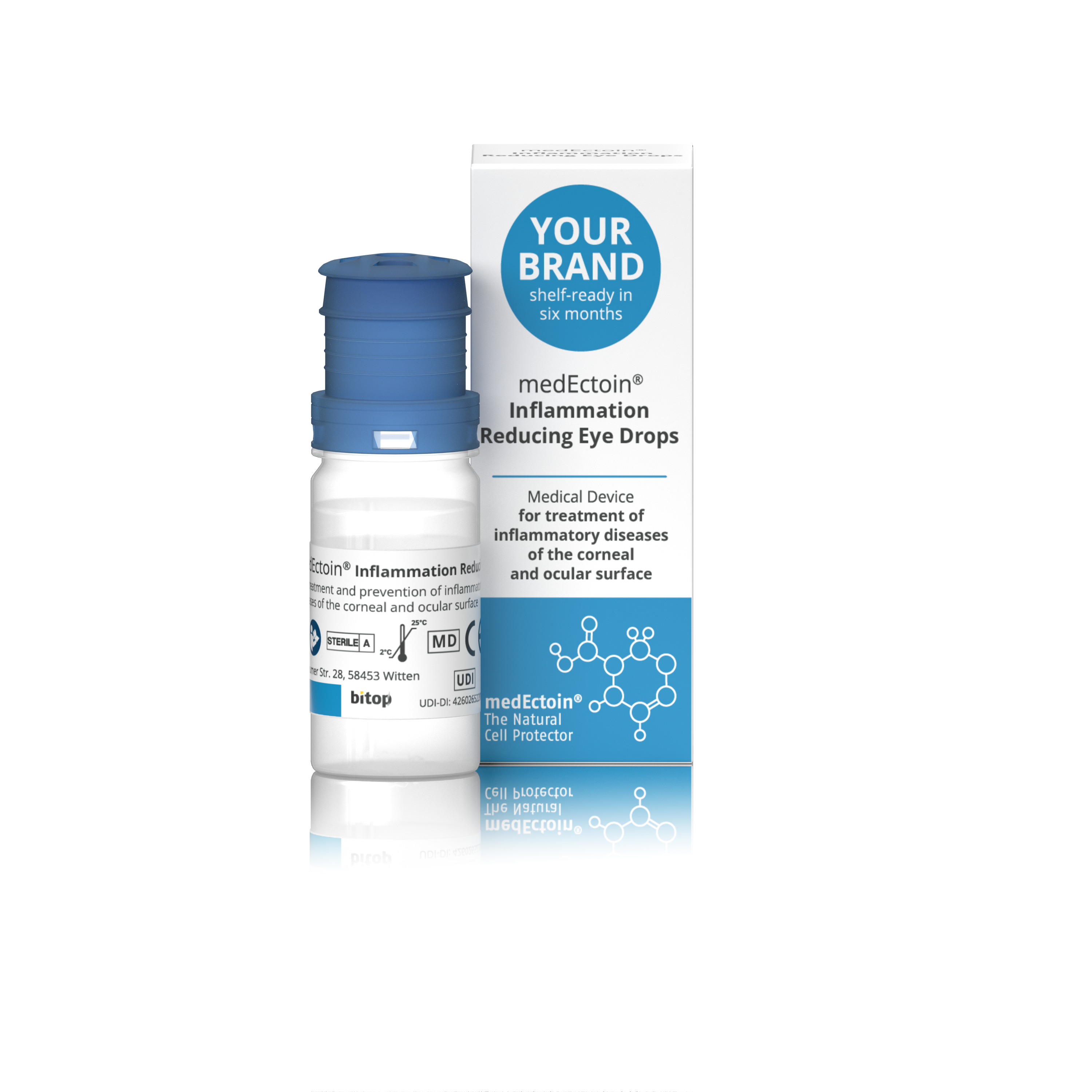 Ectoin Inflammation Reducing Eye Drops