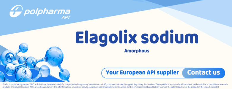 Elagolix sodium Amorphous form
